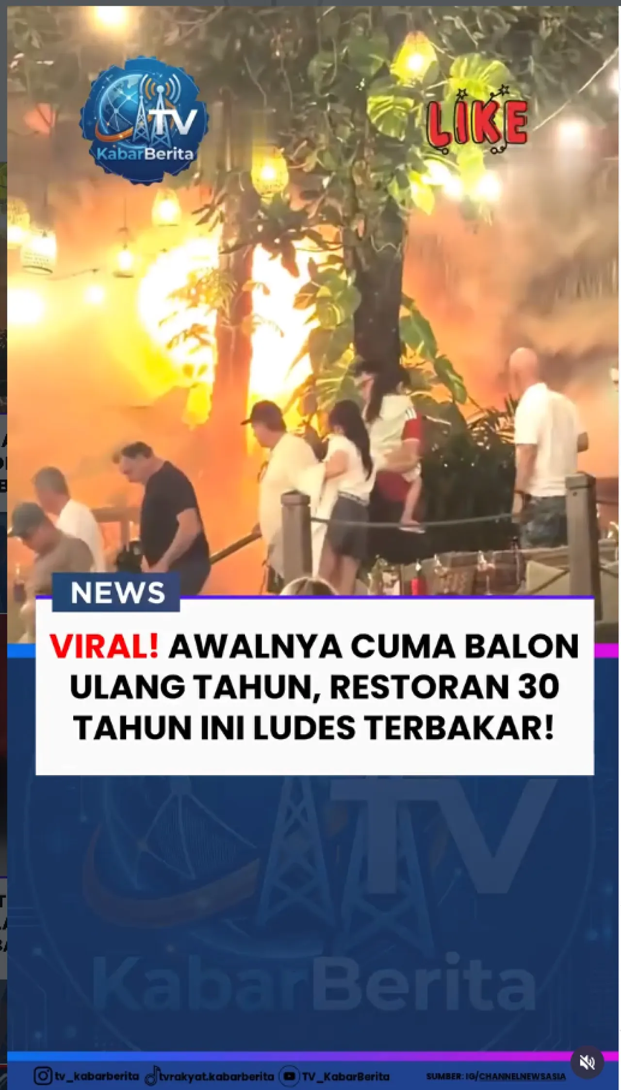 Pesta ulang tahun yang tadinya penuh tawa mendadak jadi mencekam di Seminyak, Bali. — News